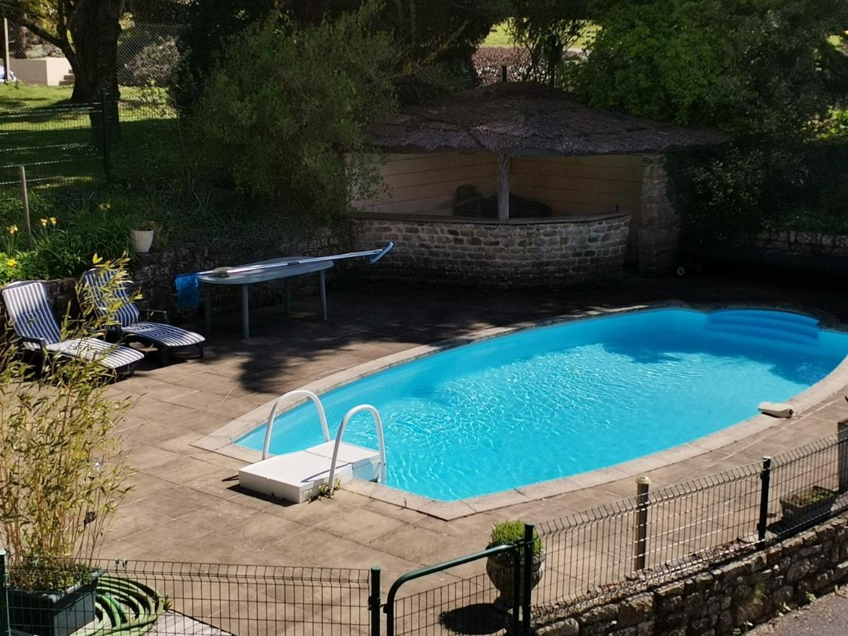 Chambres D'Hotes Avec Piscine Aux Agapanthes De Cromel - Mont Saint Michel 외부 사진